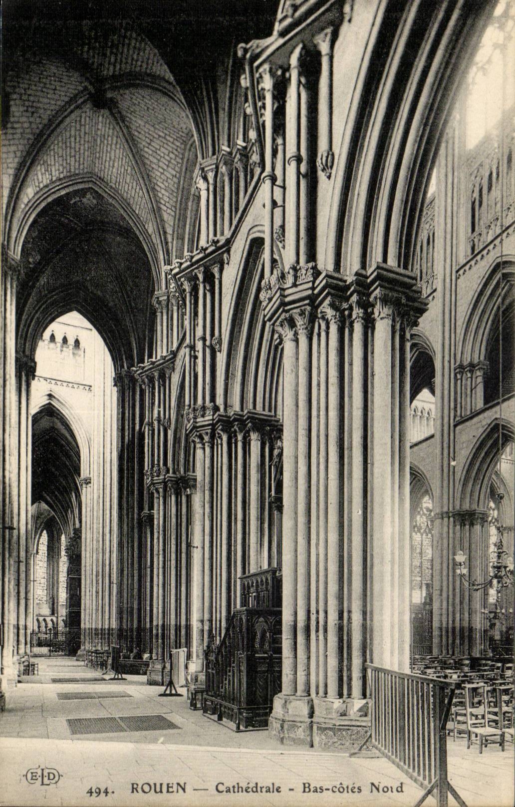 northern Rouen CPA Low Cathedral dimensions