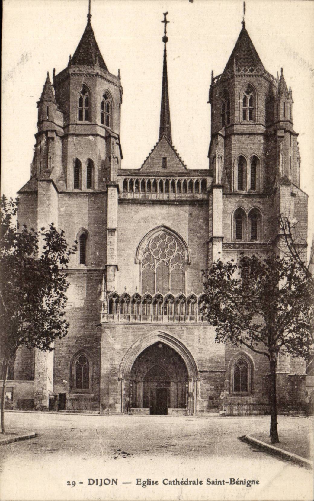Kirchekathedrale Dijon-CPA Saint gutartig