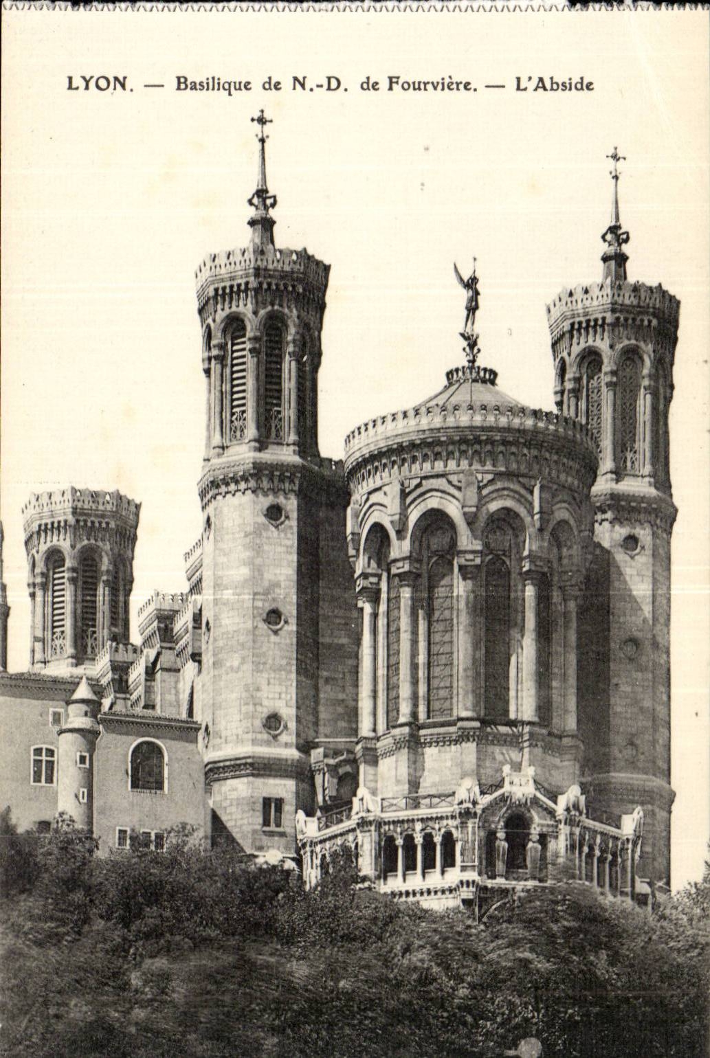 Lyon CPA Basilica of Nd of Fourviere