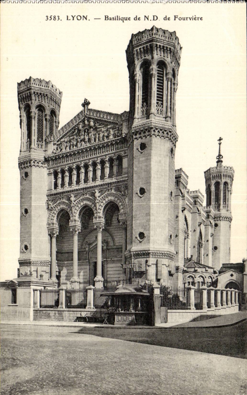 Lyon CPA Basilica of ND of Fourviere