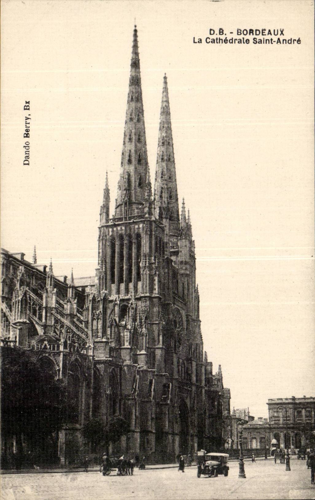 Bordeaux CPA the cathedral Saint Andre