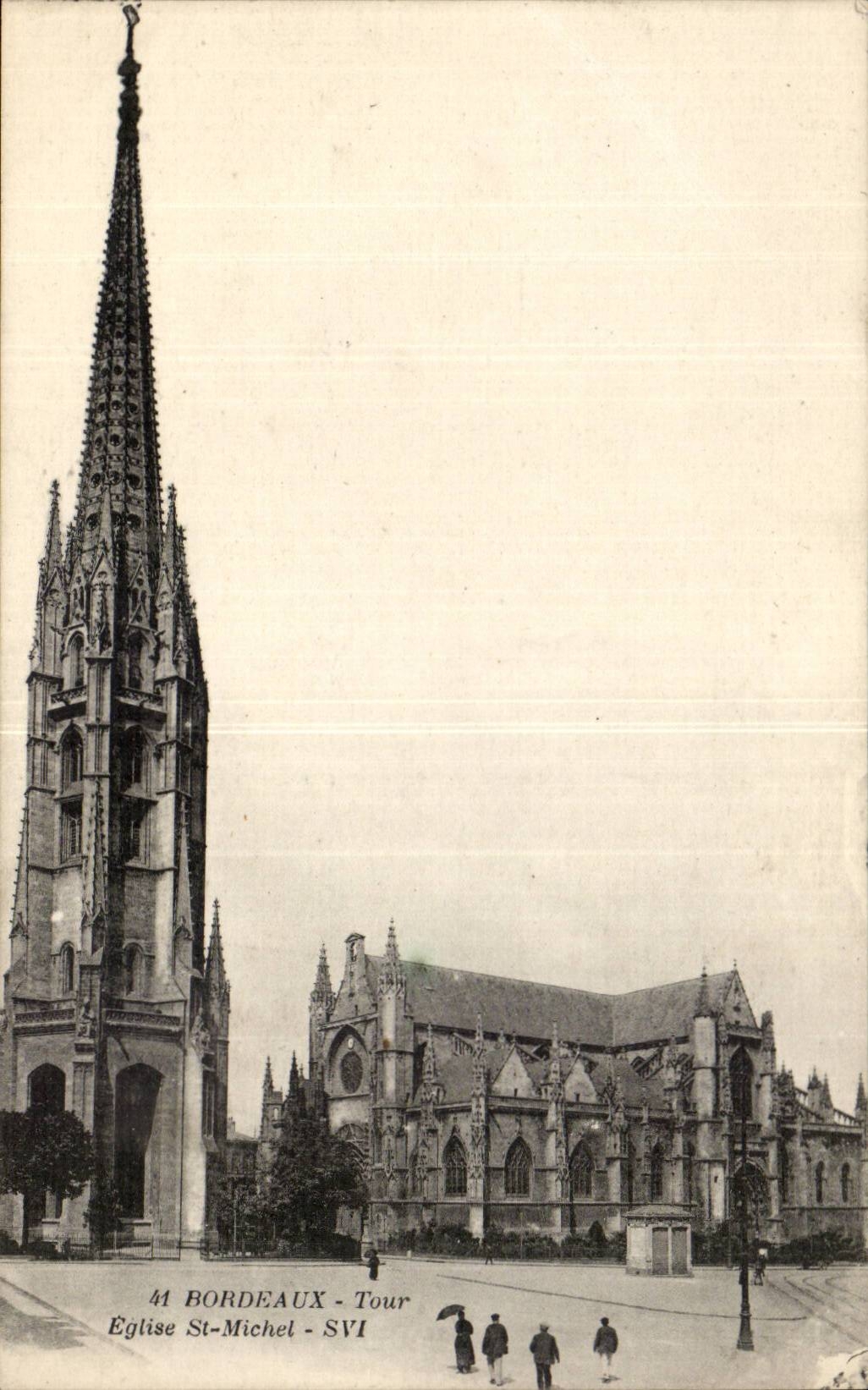 Bordeaux CPA Tower Church Saint Michel