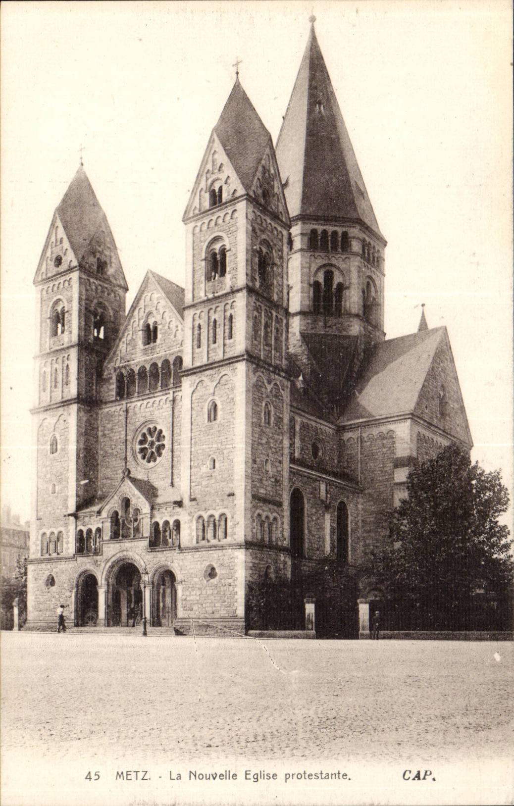 Metz CPA the new Protestant church