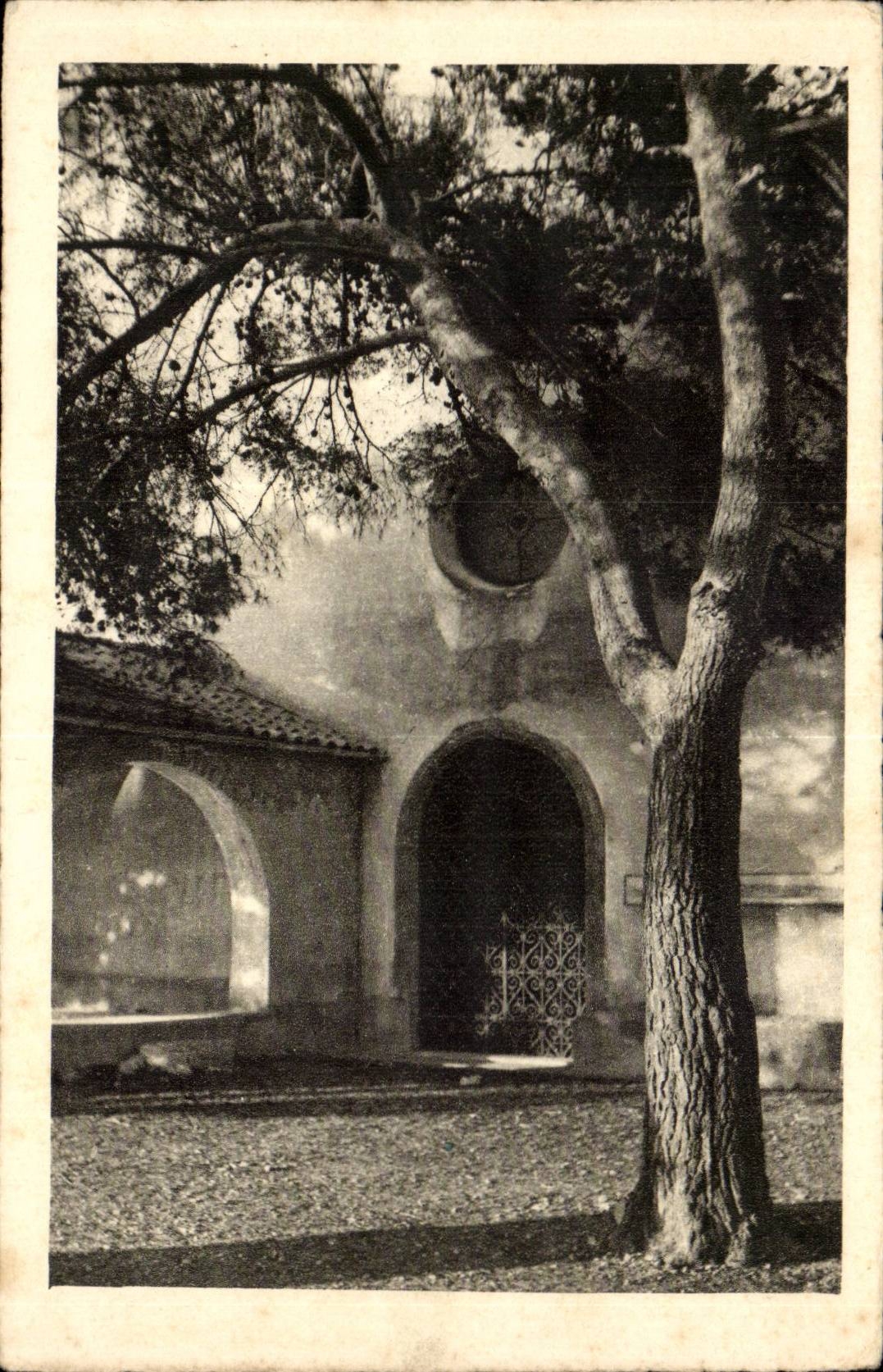 Kap d Antibes CPA unsere Dame des Garoupe Eingangs der Wolbung