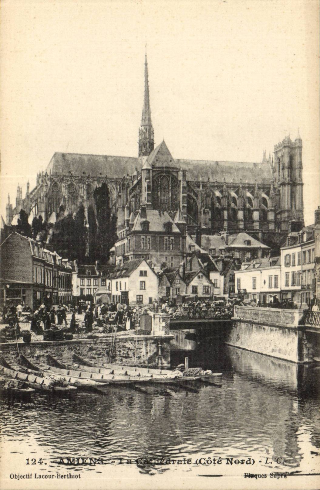Amiens CPA the cathedral (Northern dimension) (market)