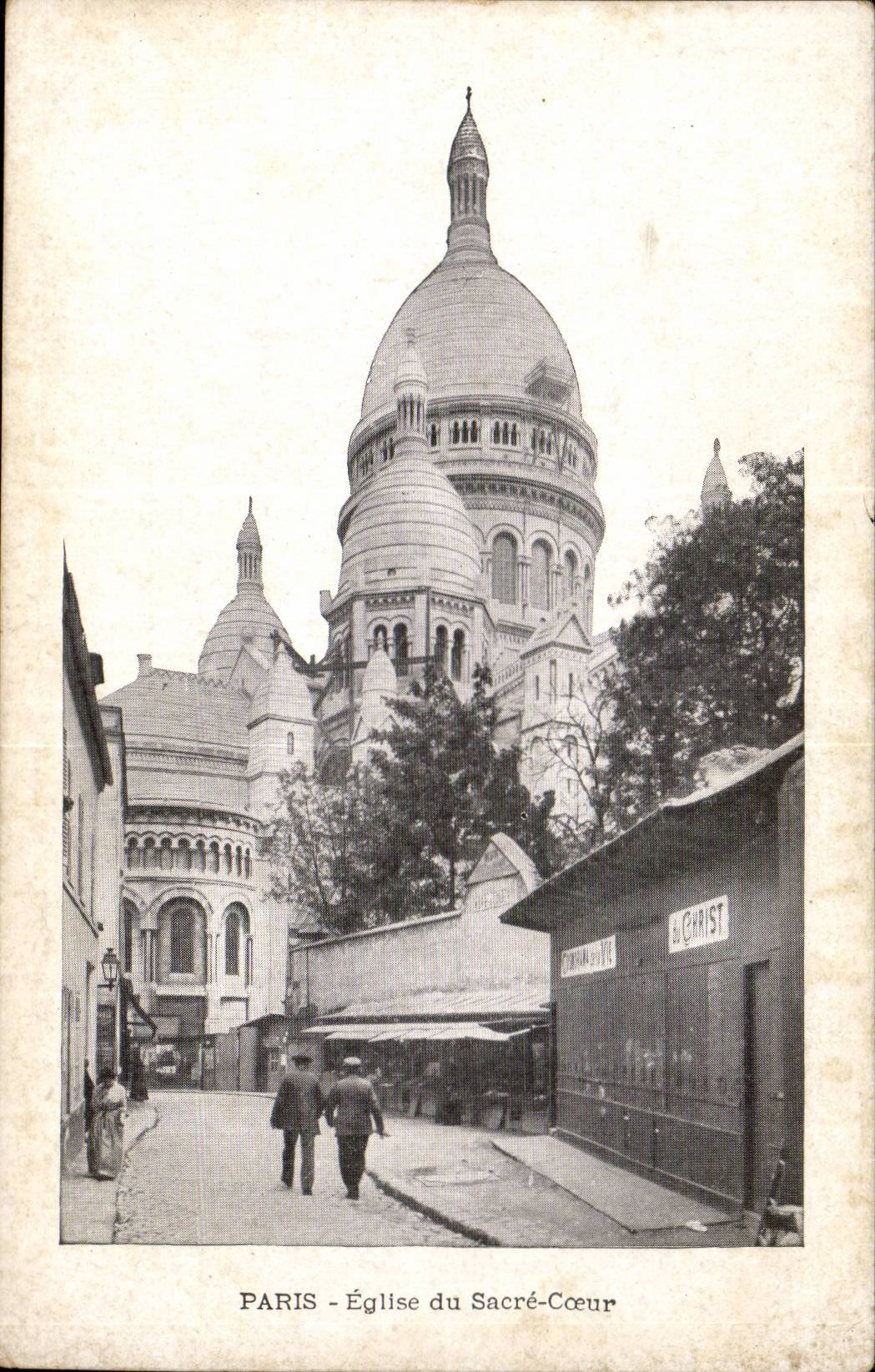 Paris CPA Eglise du Sacre Coeur