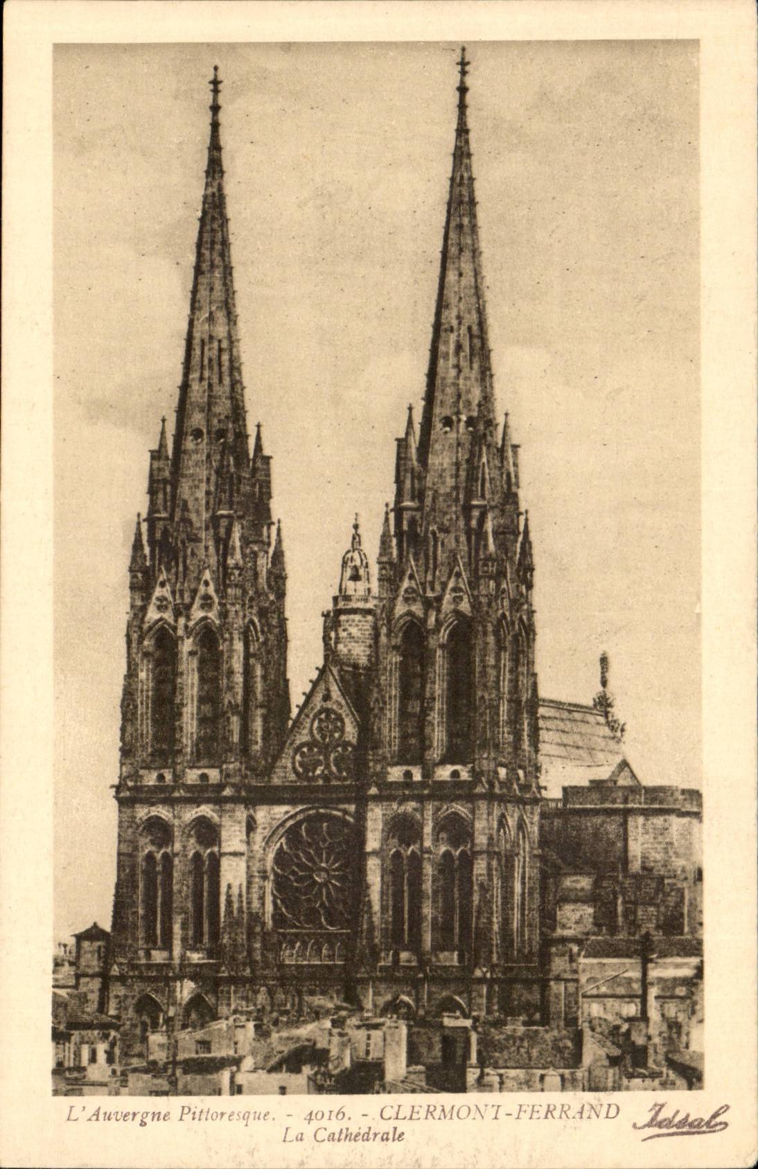 Clermont-ferrand CPA die Kathedrale