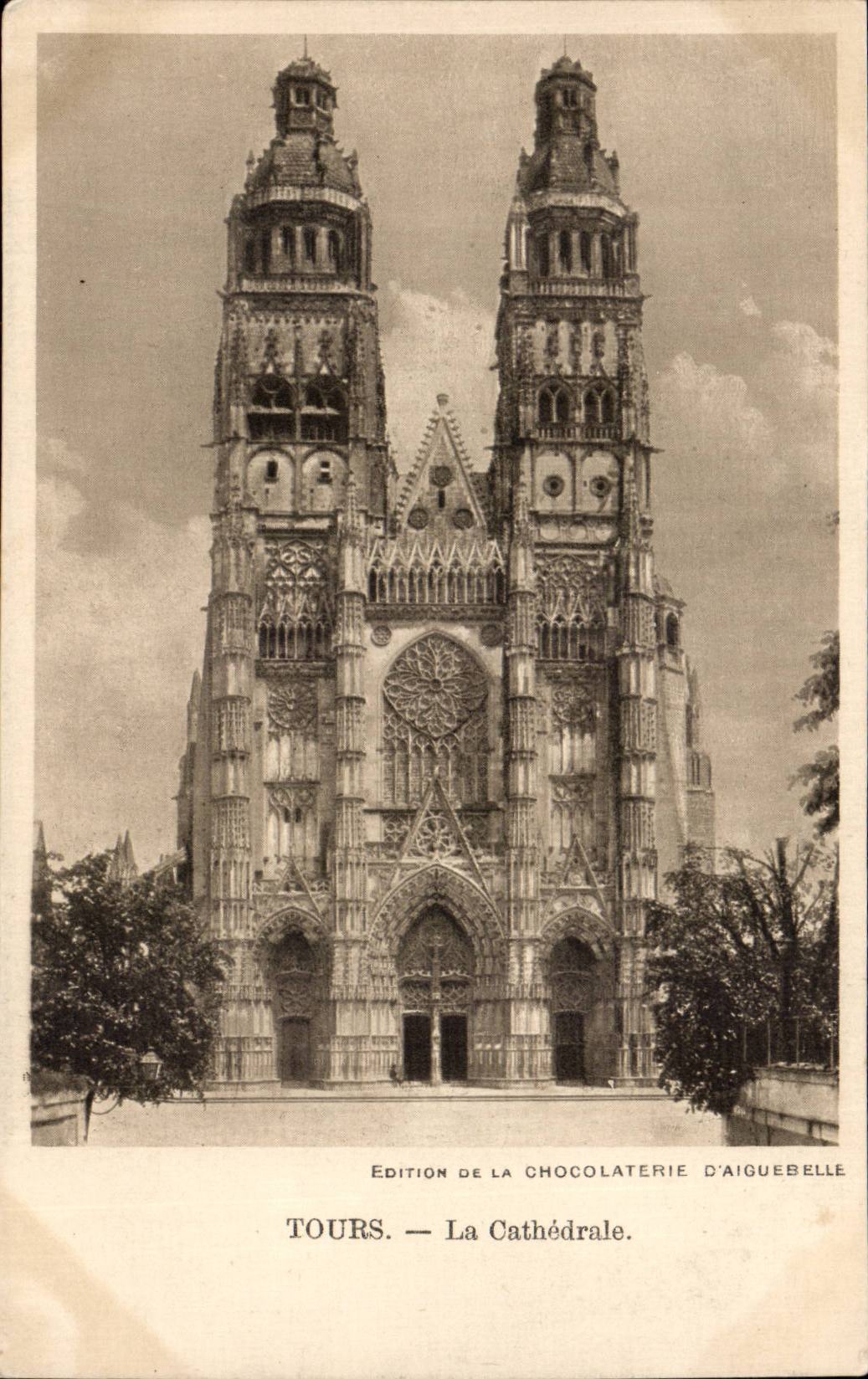 Tours CPA Cathedrale