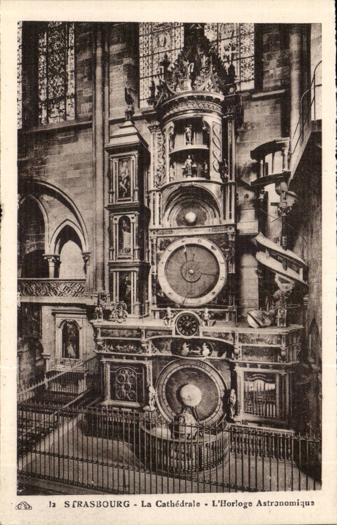 Strasbourg CPA the astronomical cathedral Clock