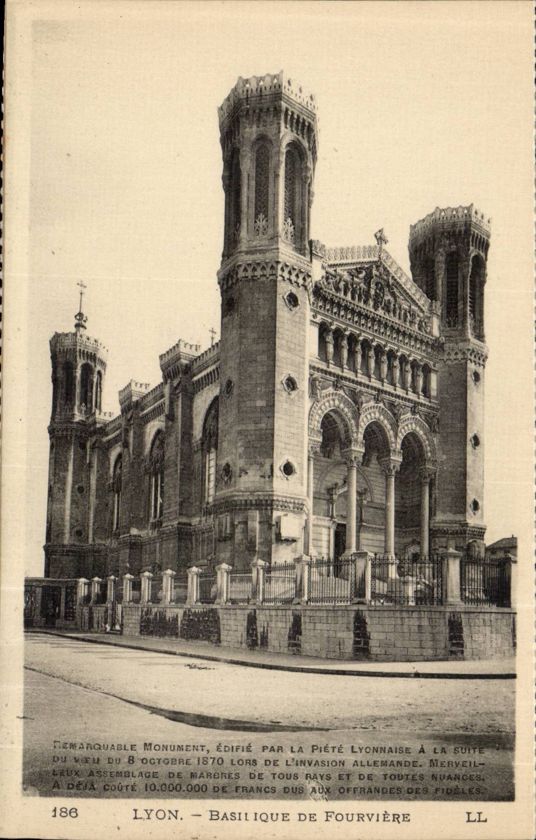 Lyon CPA Basilica of Fourviere