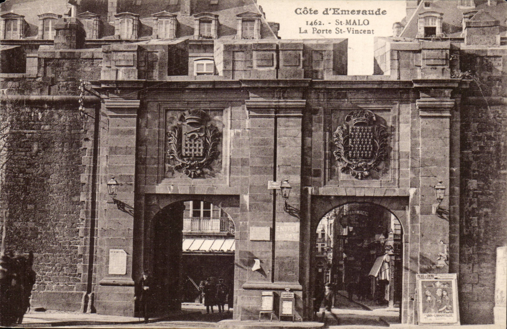 Brittany CPA Saint Malo the door St Vincent