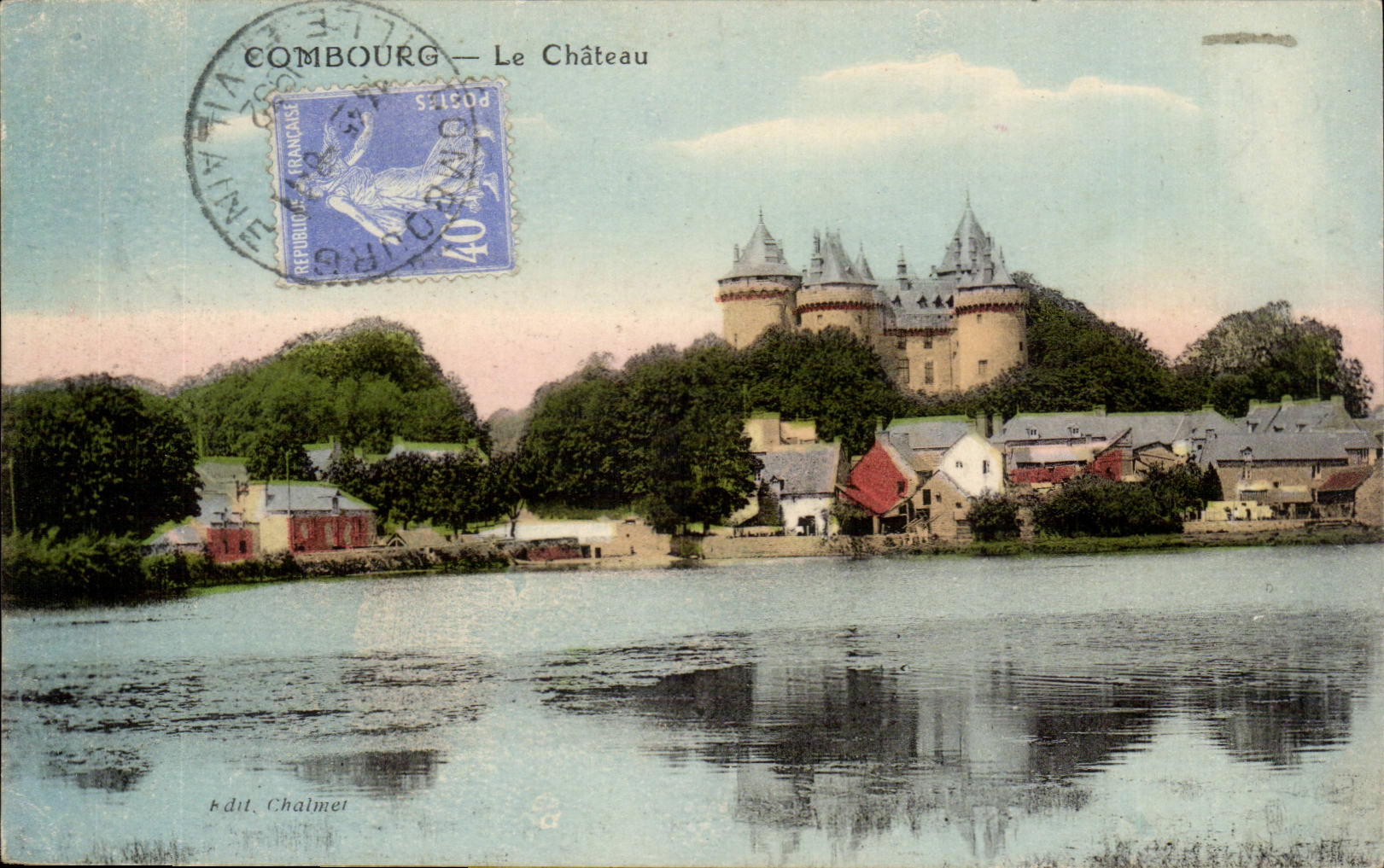 Combourg CPA the castle