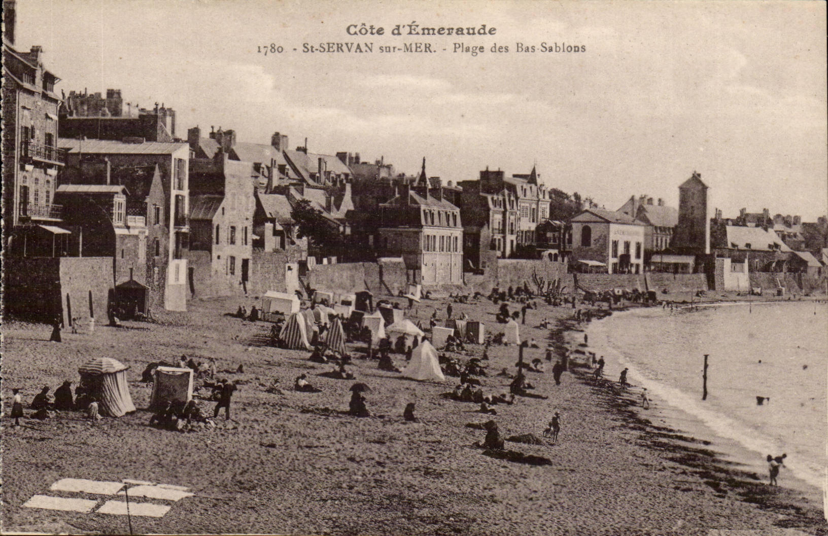 St SErvan sur Mer CPA Plage des Bas Sablons