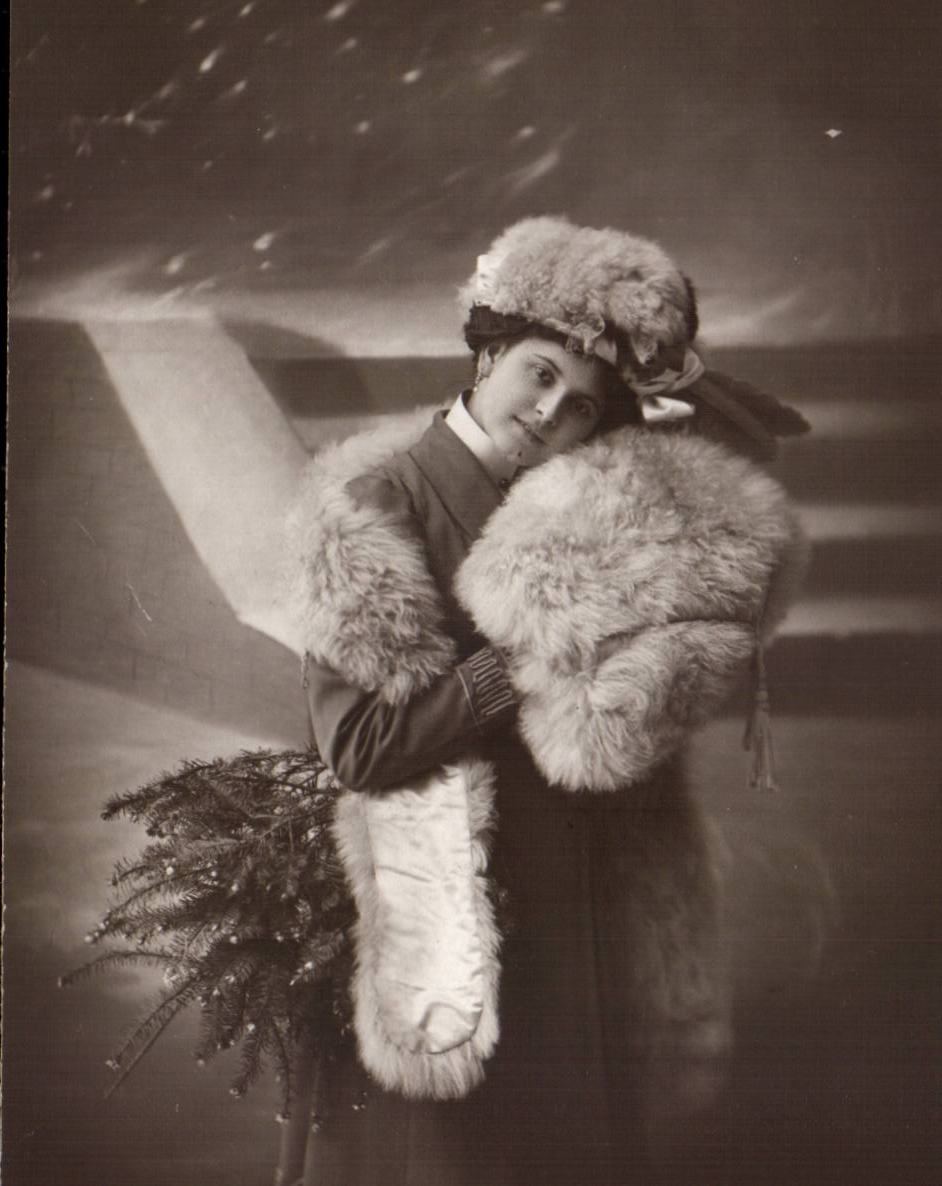 CPA Fantasy Woman Happy New Year