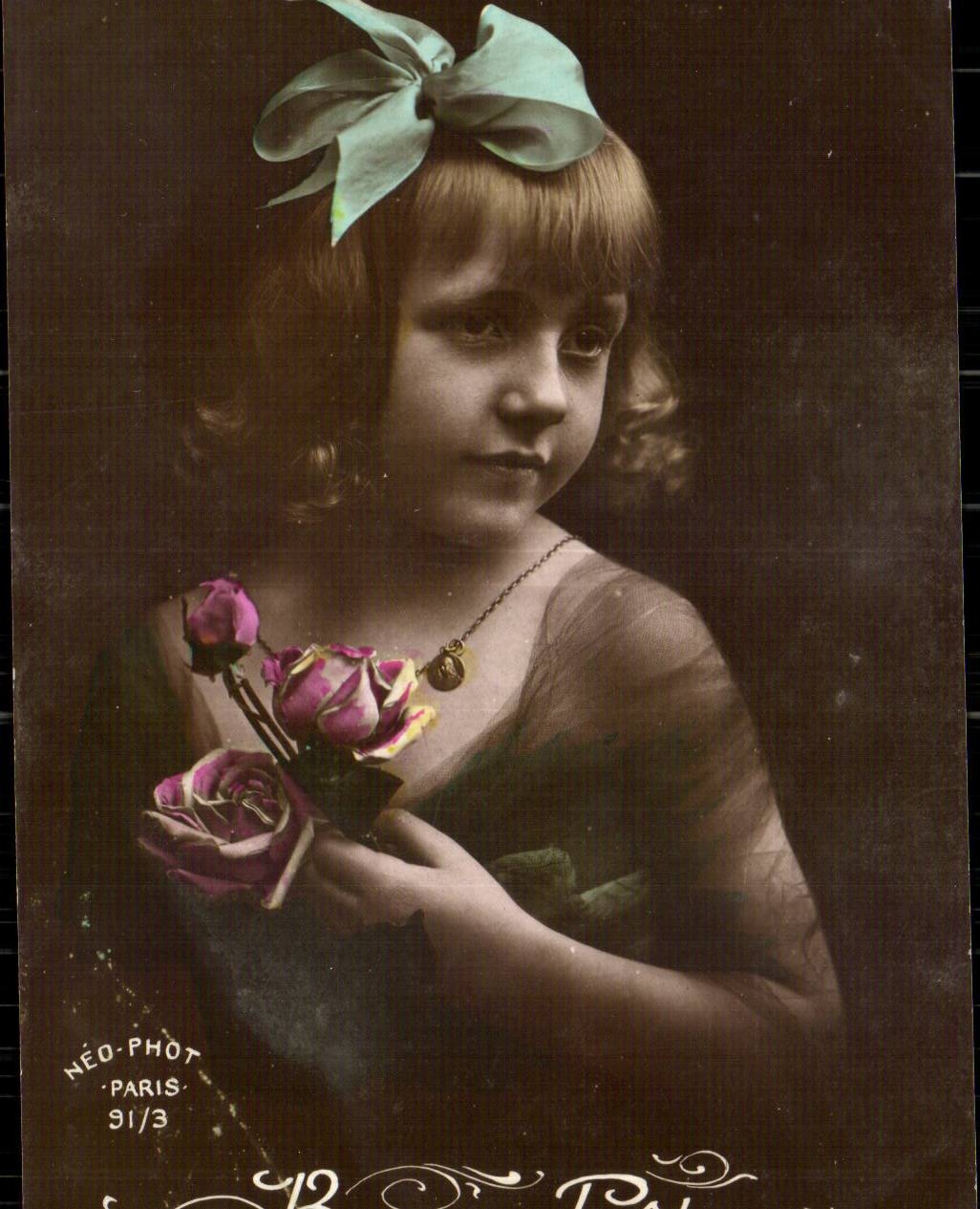 CPA Phantasie-gutes Kind feiert