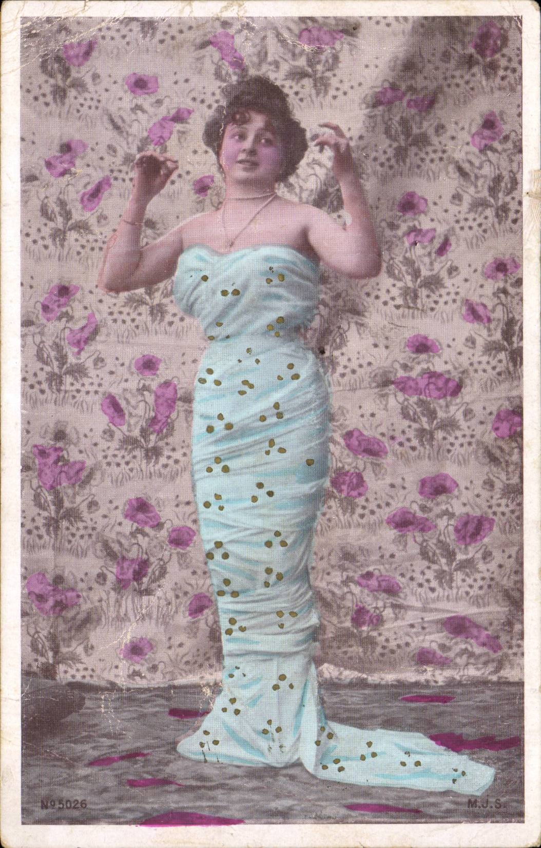 CPA Fantasy Woman out of dress