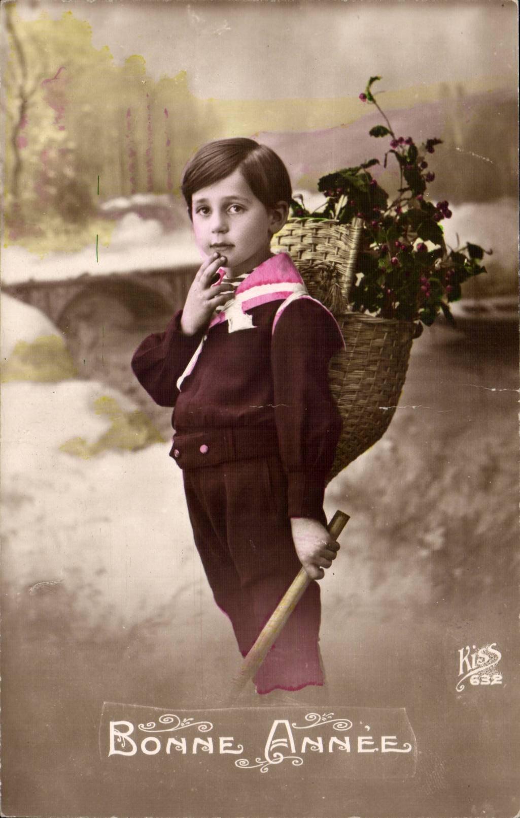 CPA Fantasy Child Happy New Year