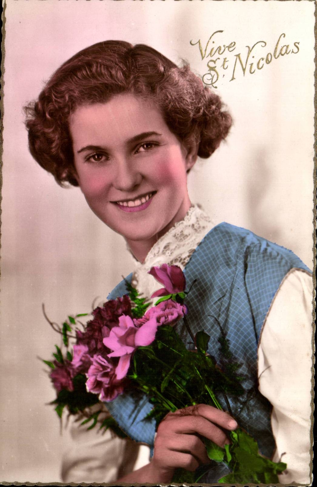 CPA Fantasy Woman Lives St Nicolas