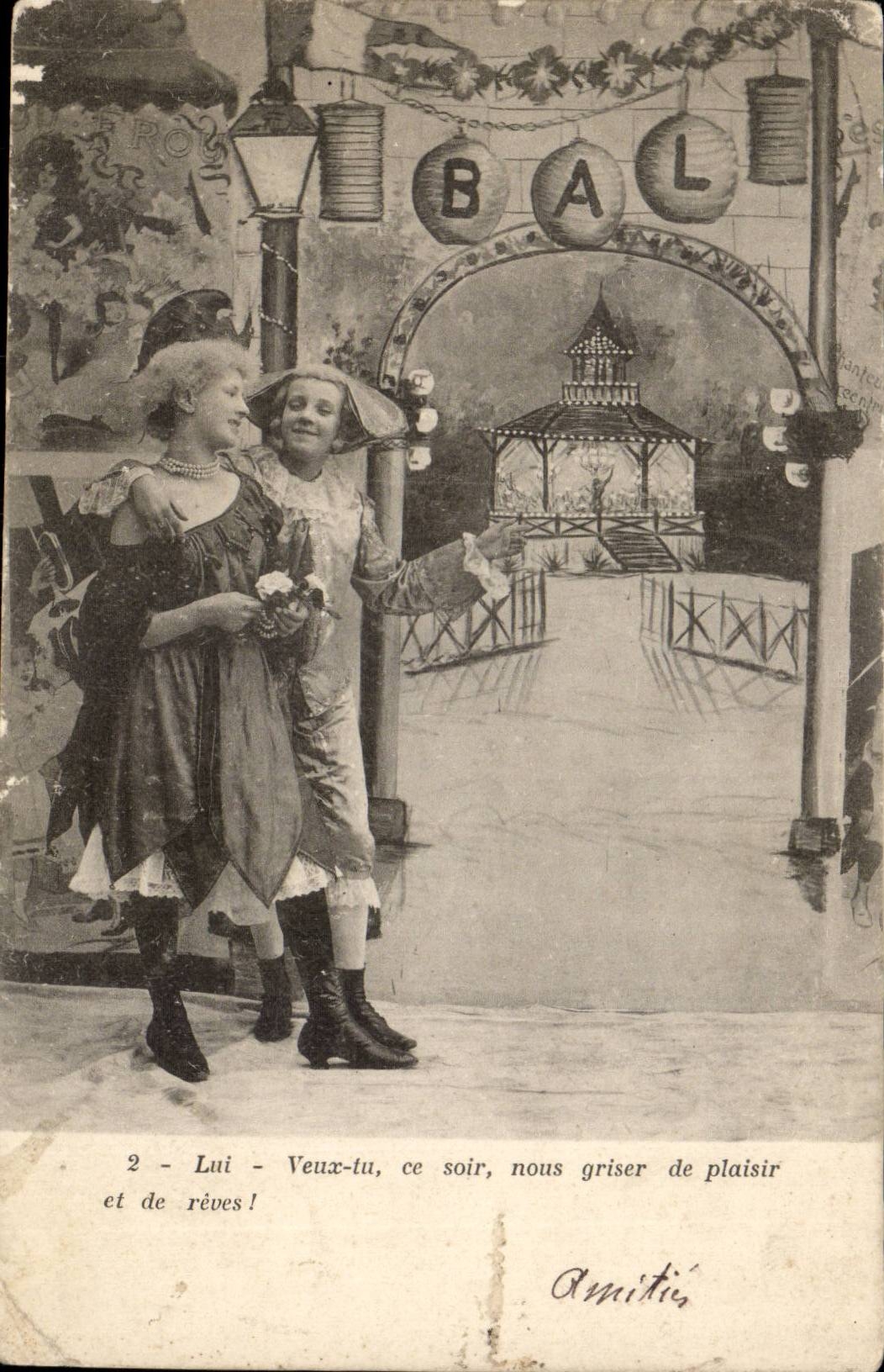 CPA Fantasy Him Want you this evening to gray us pleasure and dreams! (children ball)