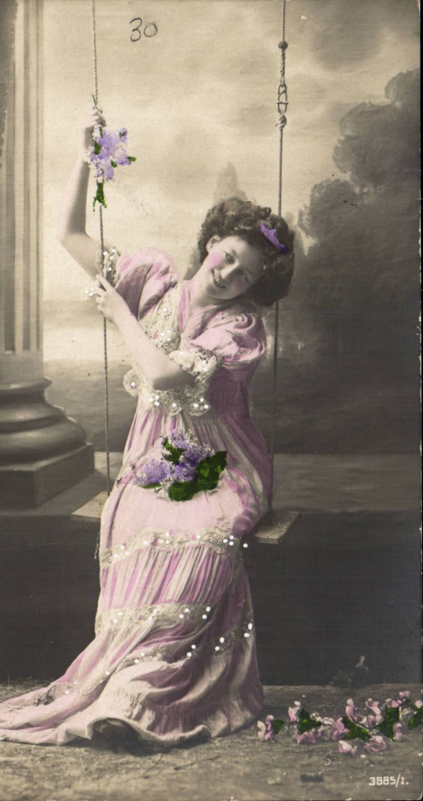 CPA Fantasy Woman with the swing