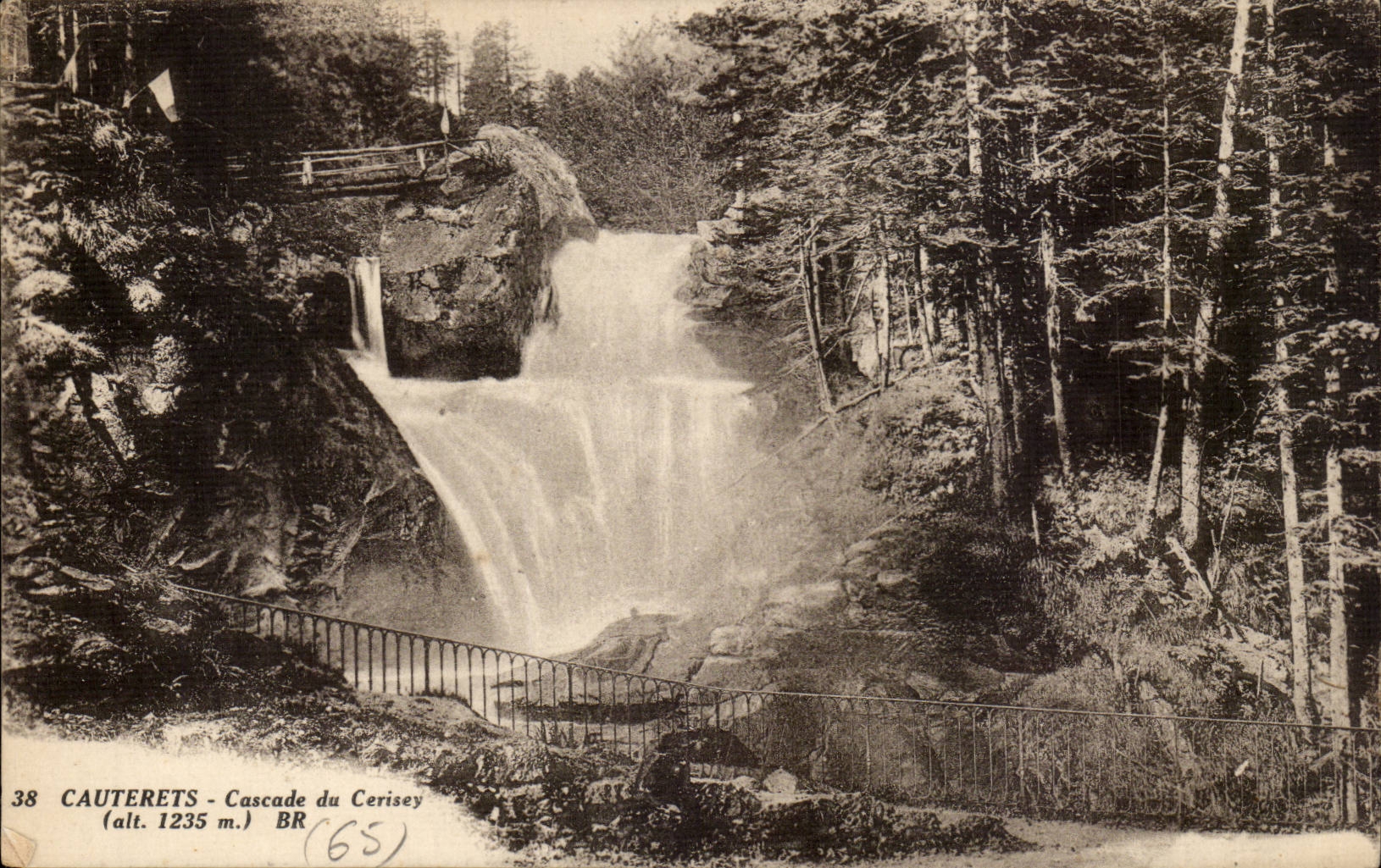 Cauterets CPA Kaskaden von Cerisey