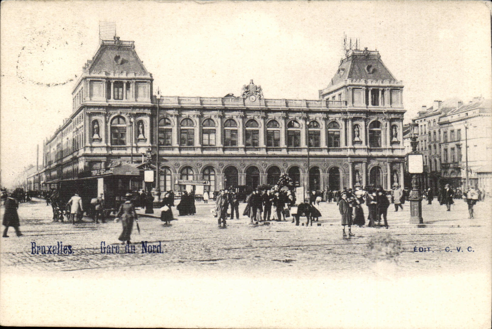 Belgie Belgium Brussels CPA Parks north