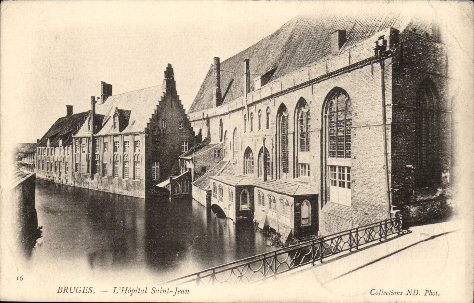 Belgium Belgie CPA Bruges the hospital Saint Jean