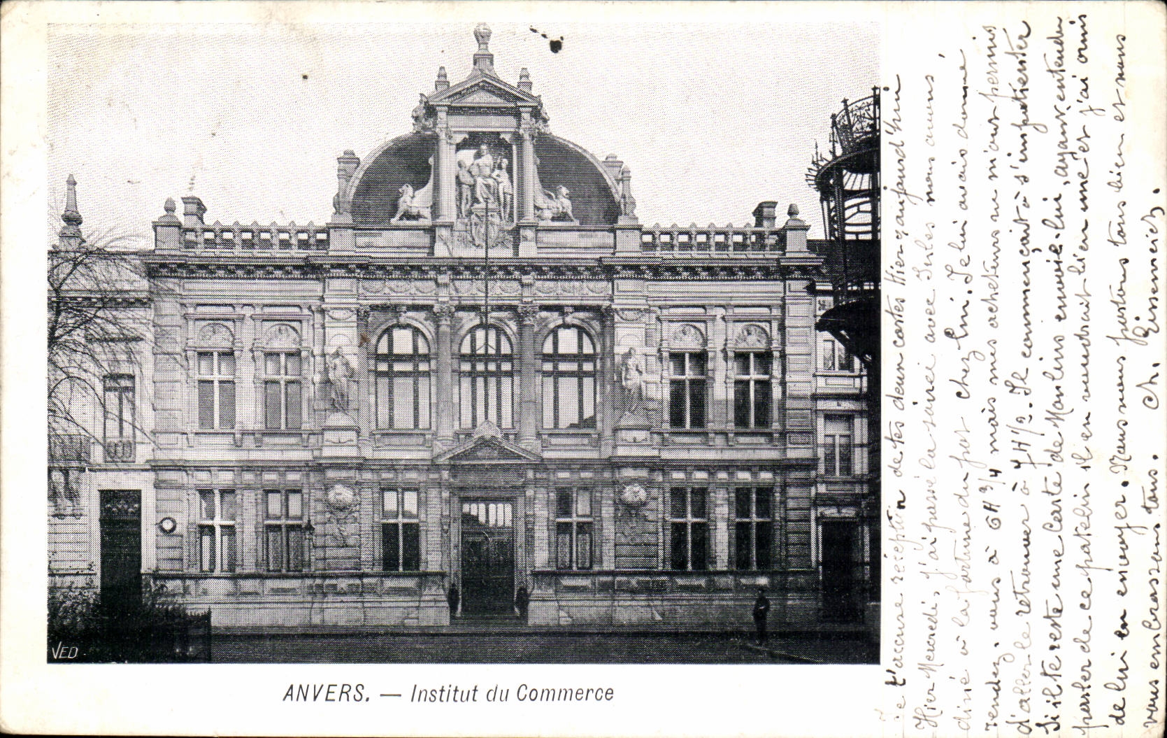 Institutwerbung Belgien-Belgie CPA Antwerpen