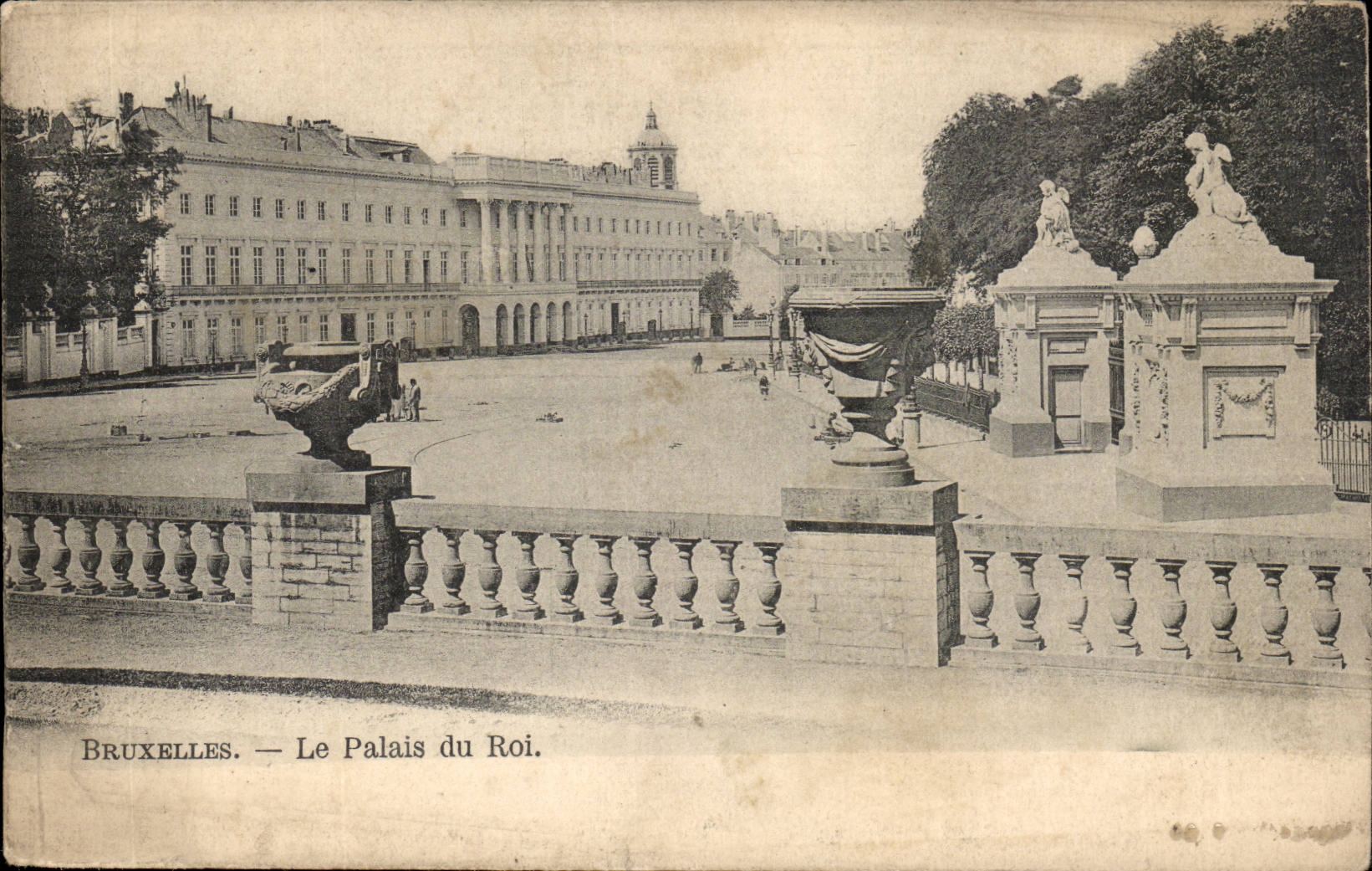 Belgie Belgium Brussels CPA the palate of the king