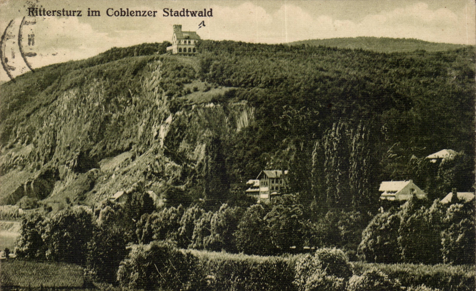 CPA Rittersturz im Coblenzer Stadtwald