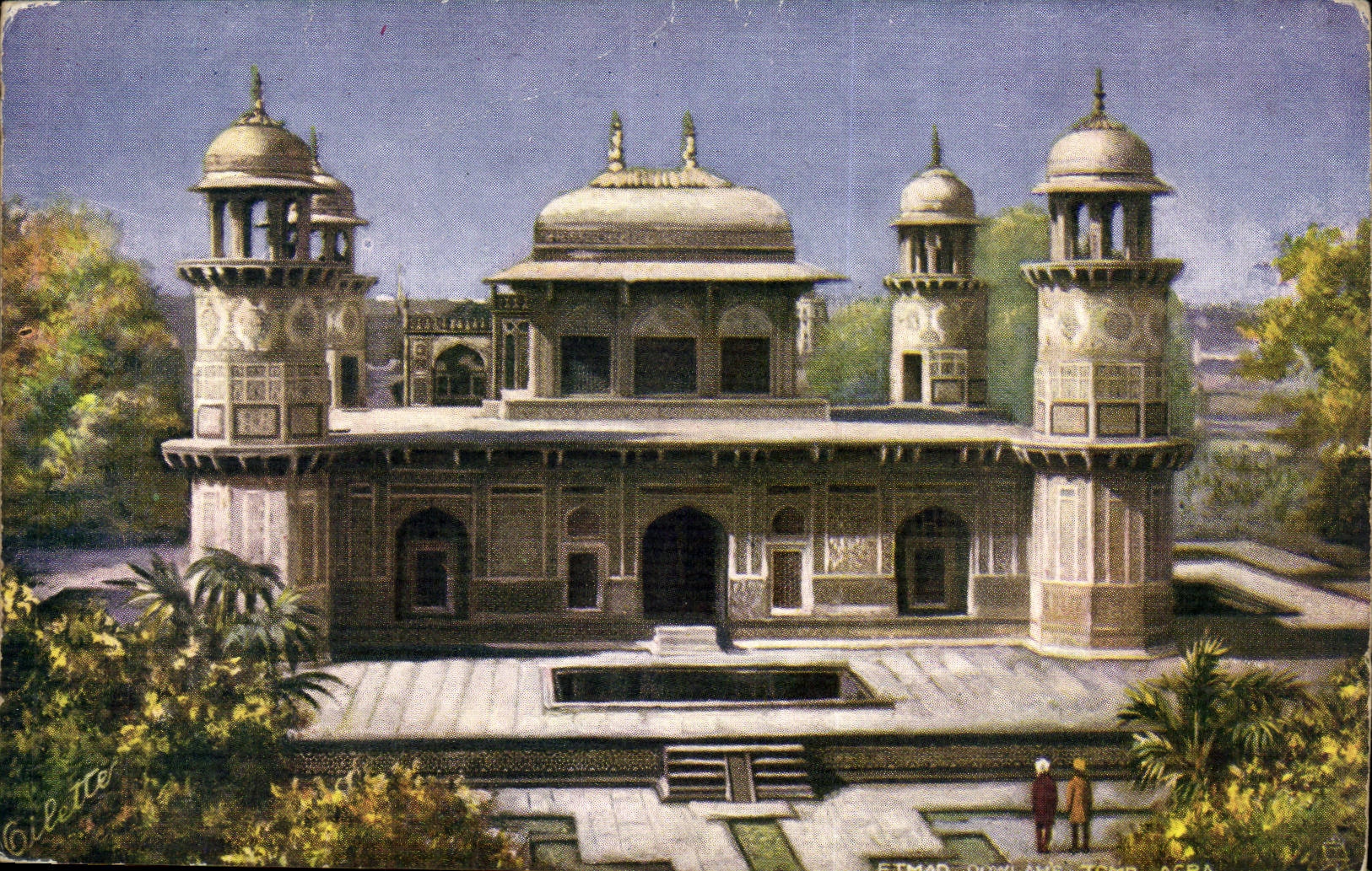 inde India Etmad Dowlam's tomb Agra