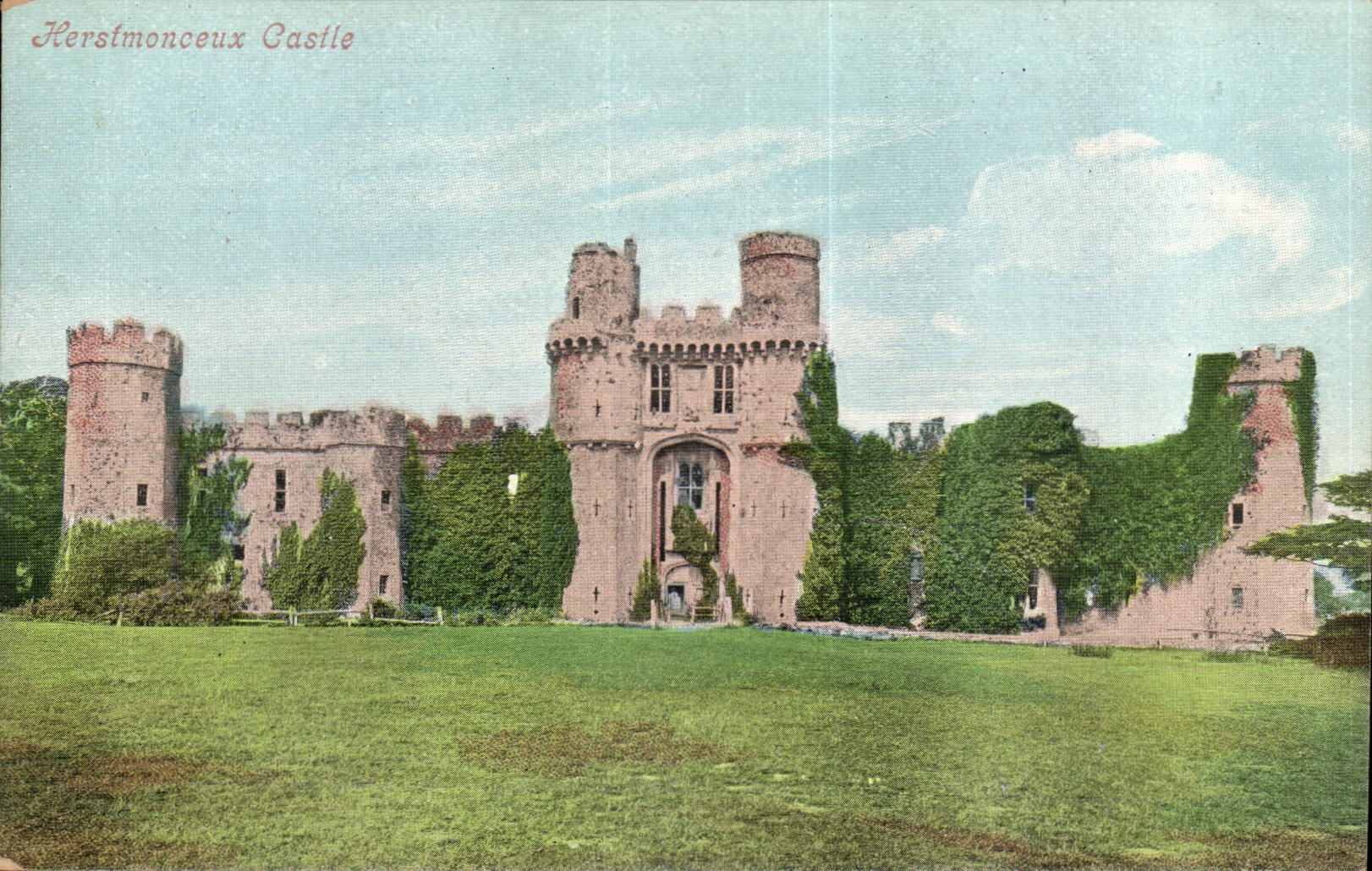 Great Britain Herstmonceaux Castle CPA