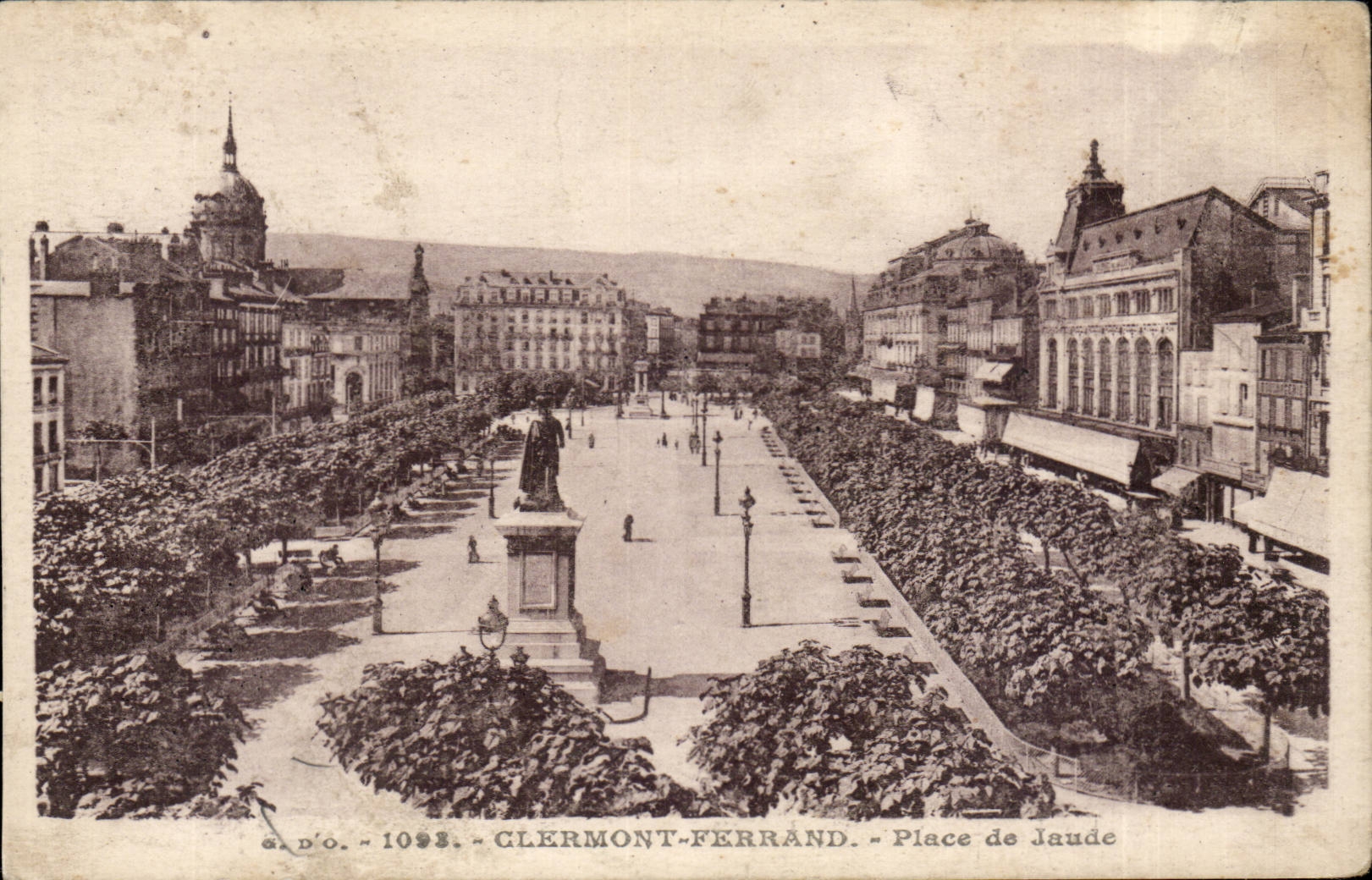 Orte Clermont-ferrandCPA von Jaude