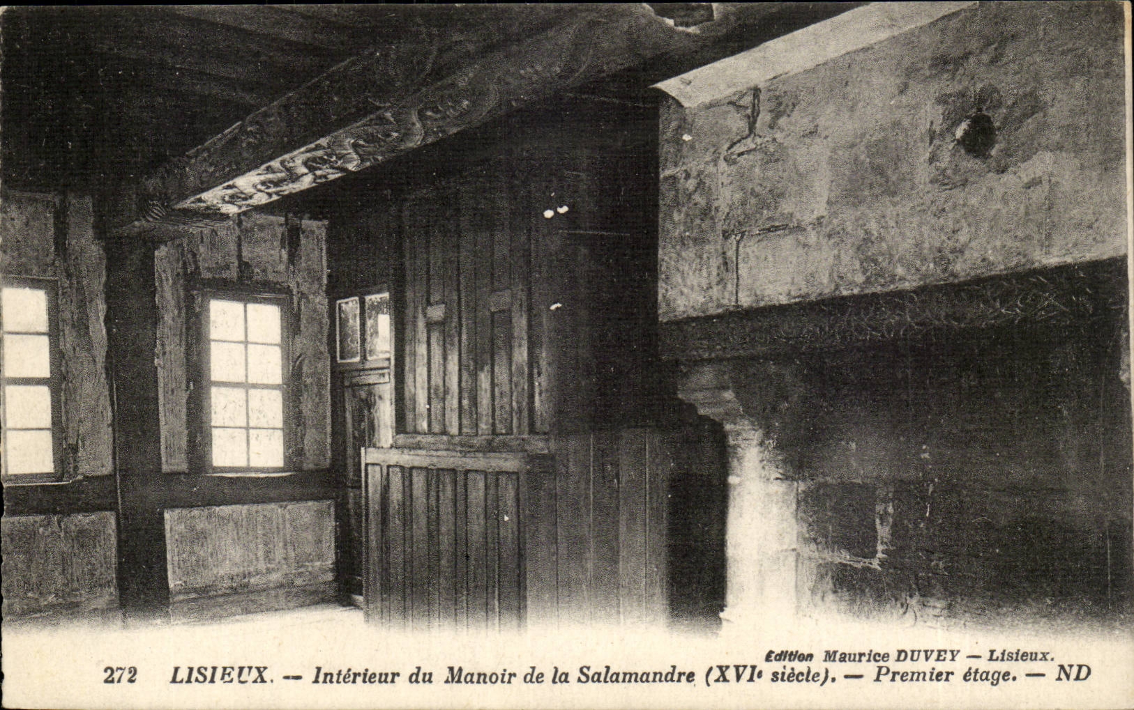 Lisieux CPA Interieur des manoire der ersten Salamanderstadien