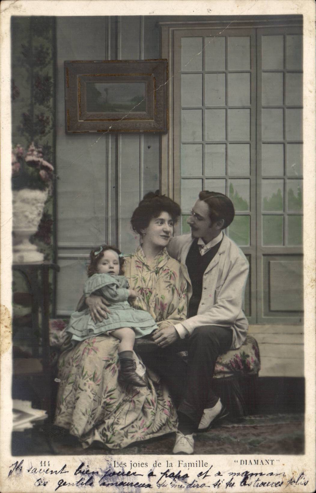 CPA Fantasy Diamond Of the joys of the family (child)