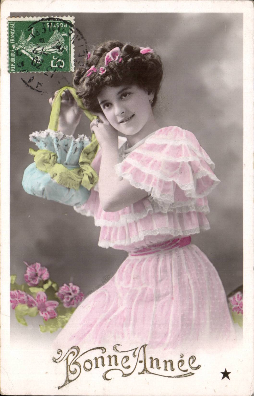 CPA Fantasy Woman Happy New Year