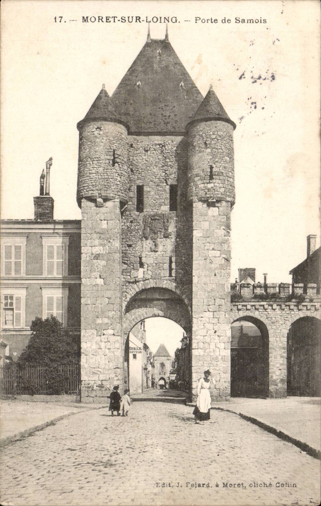 Moret sur Loing CPA Porte de SAmois