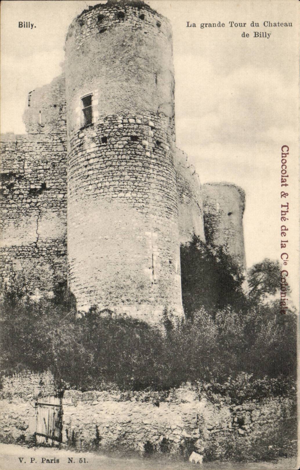 Billy CPA the large tower of the castle