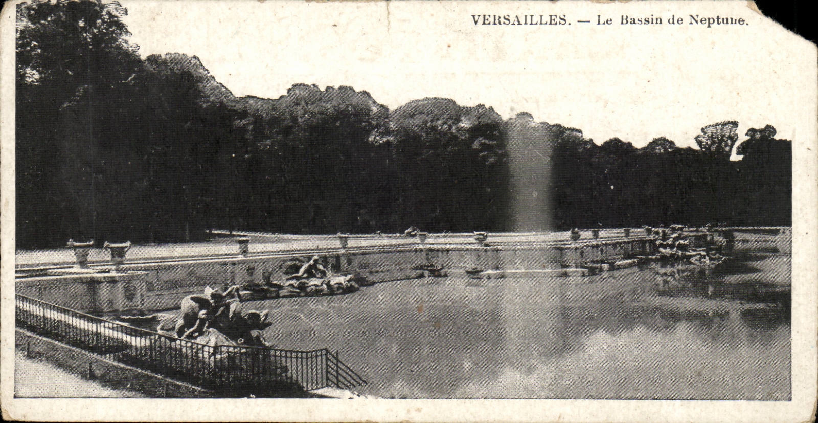 CPA Versailles the basin of Neptune
