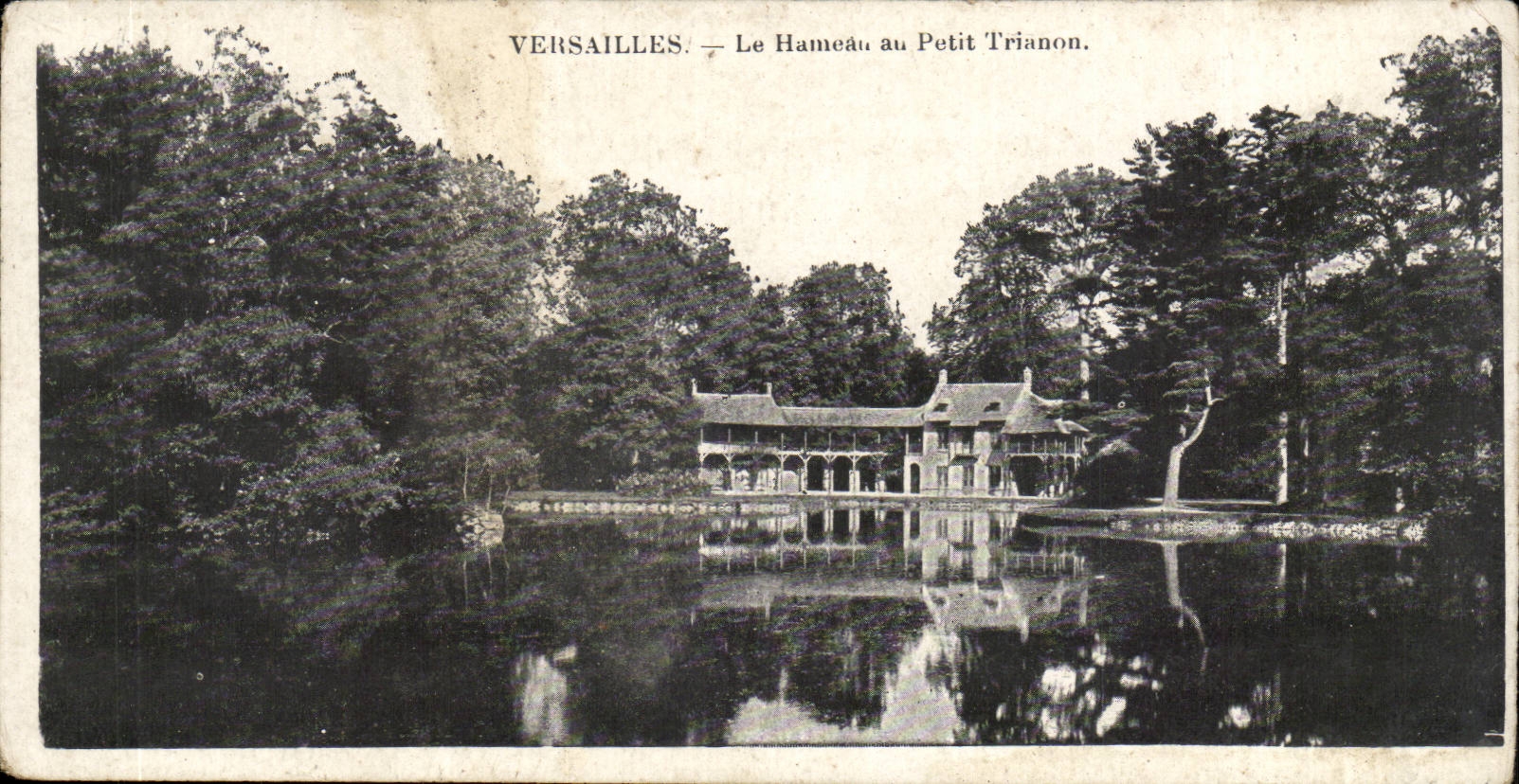Versailles CPA the hamlet in Small TRianon