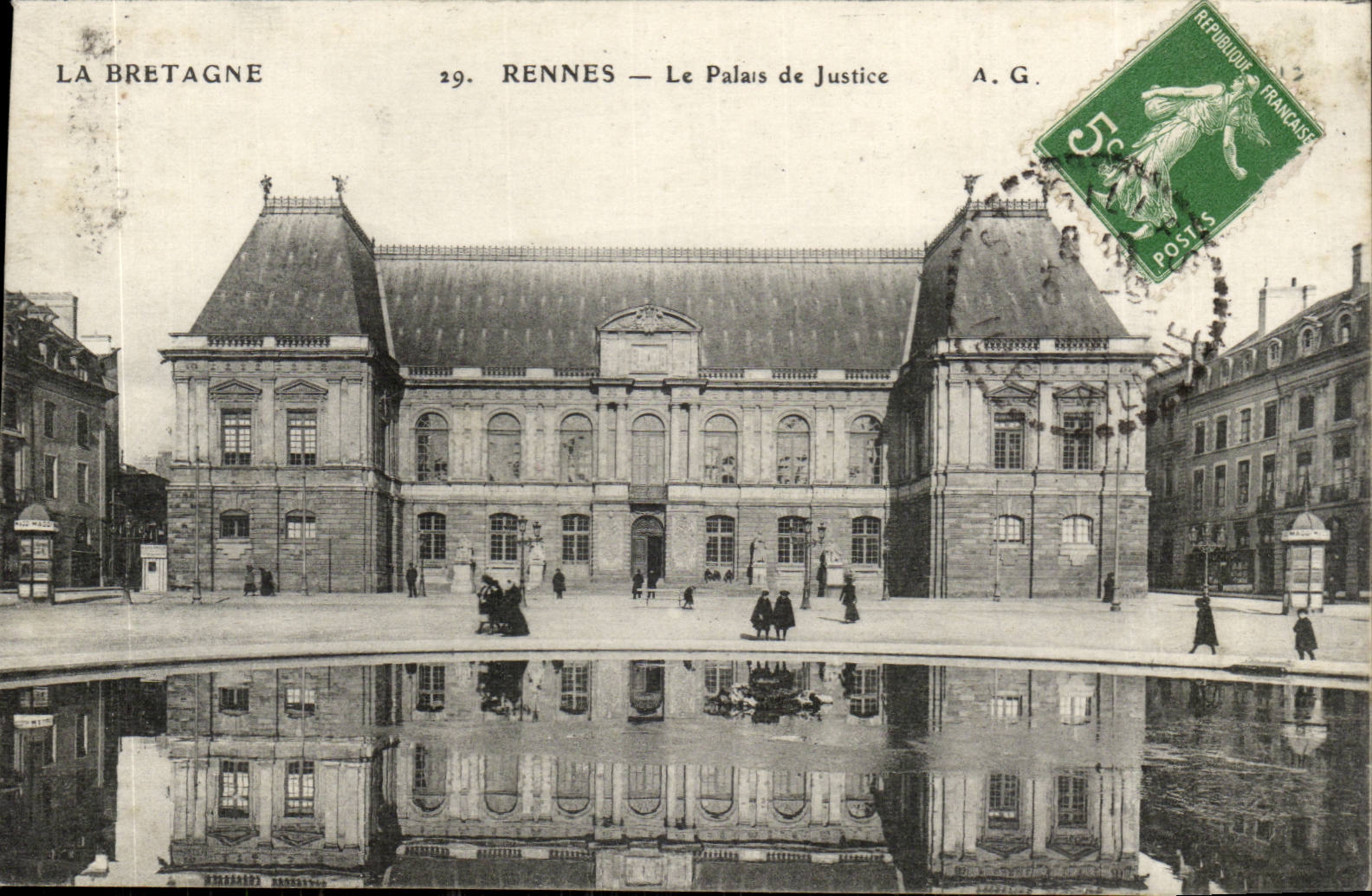 Rennes CPA Le palais de justice