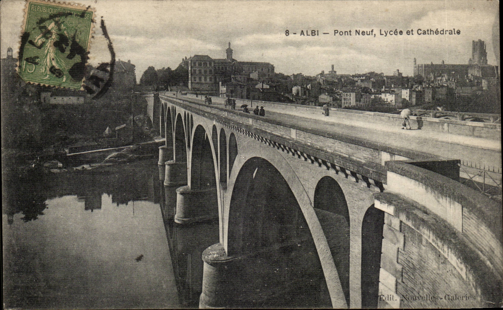 Albi CPA Bridge nine college and cathedral