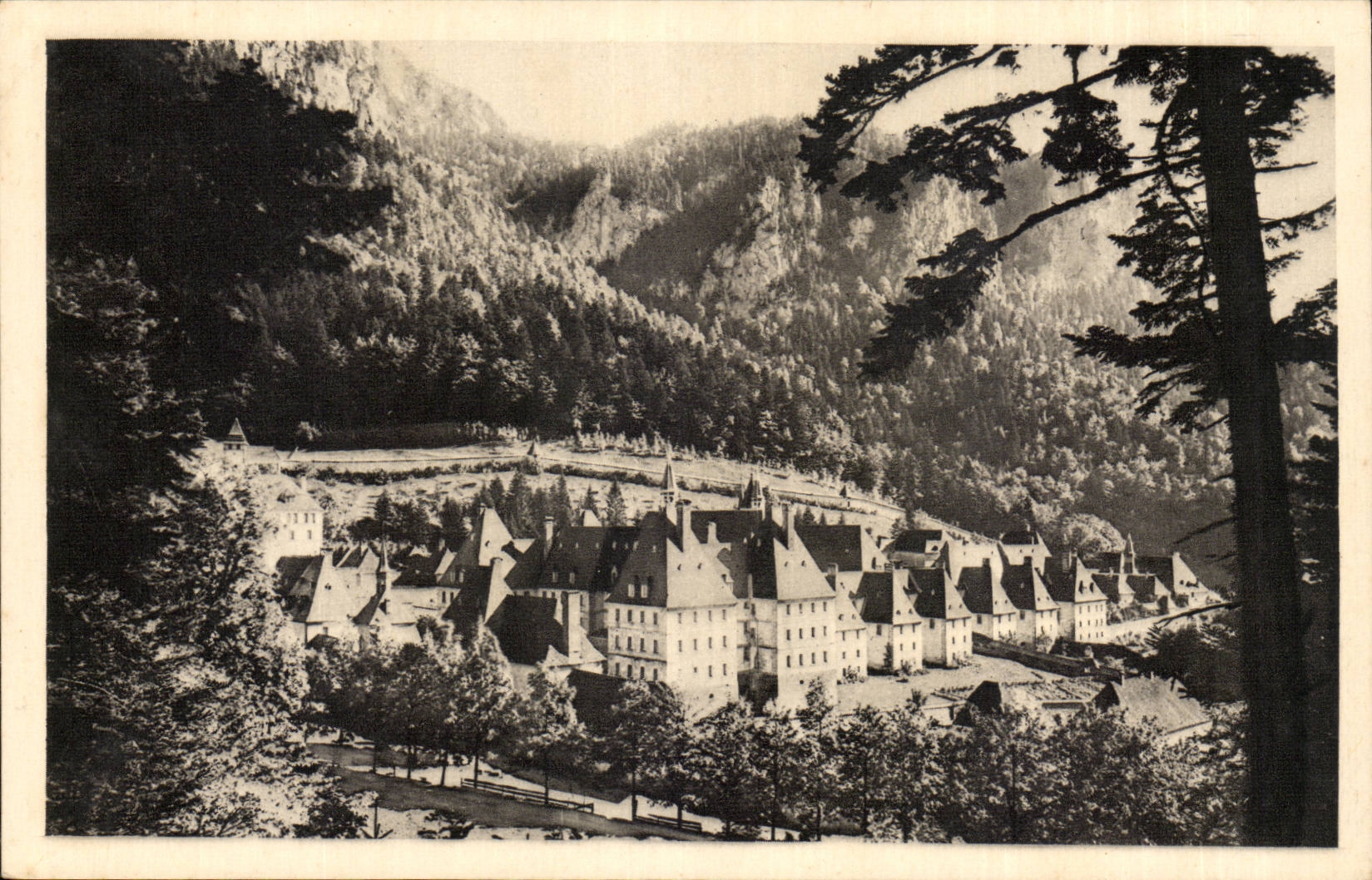 Kloster der grossen chartreuse Gesamtabbildung CPA