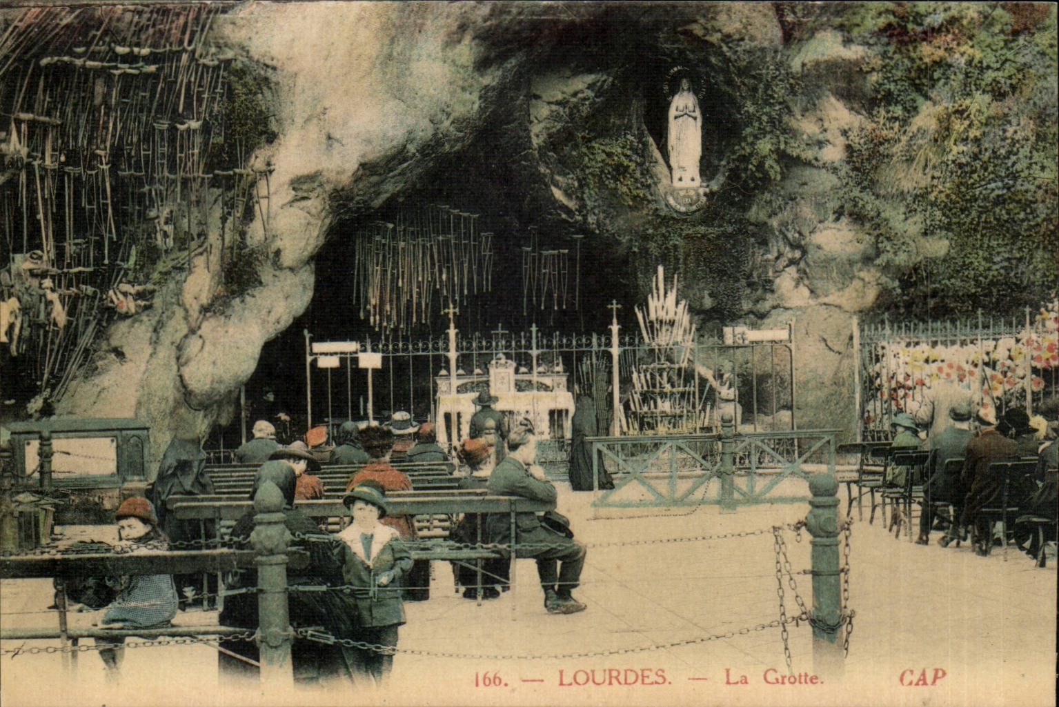 Lourdes CPA the cave Bernadette