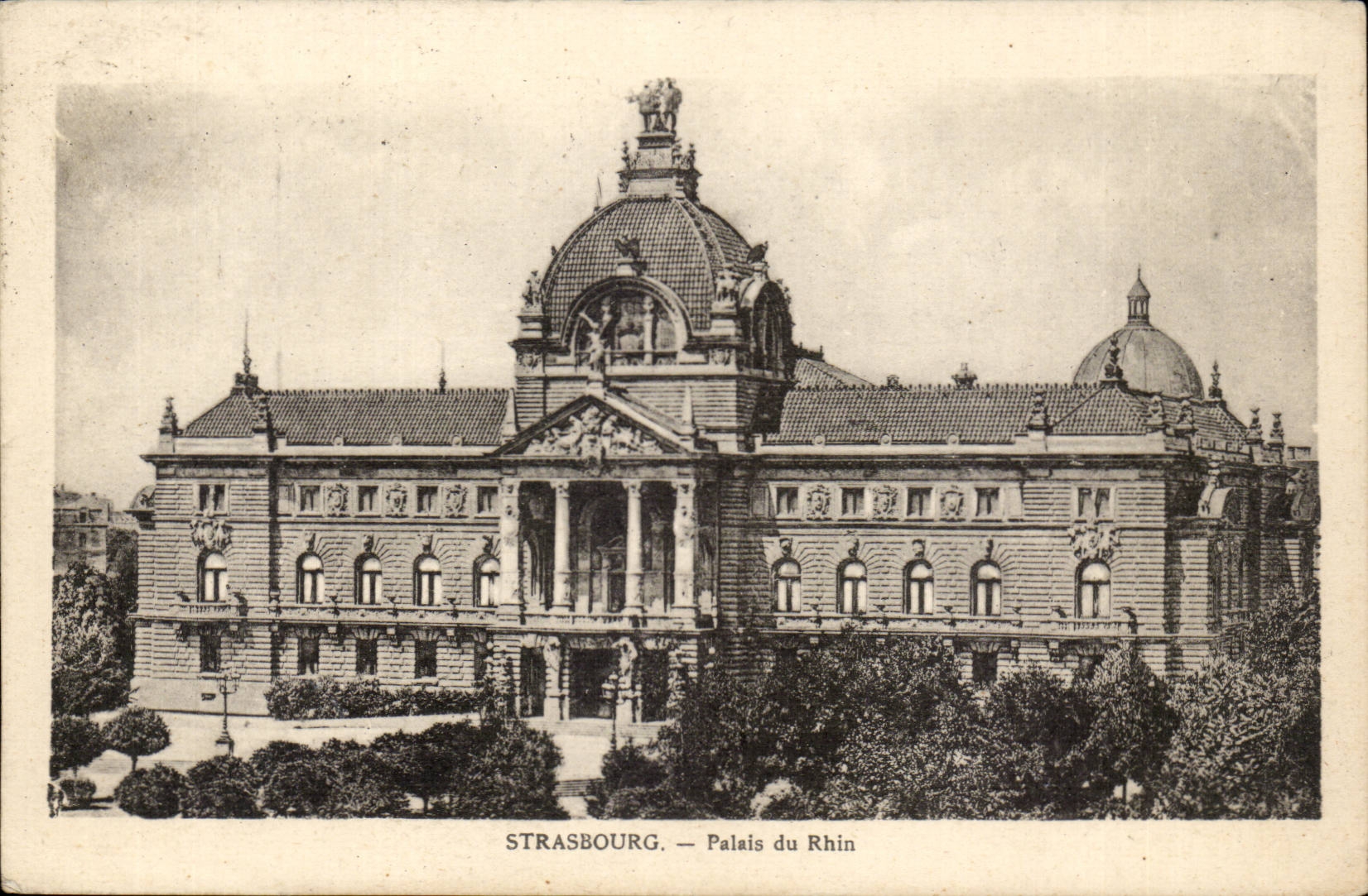 Strasbourg CPA Palate of Rhine