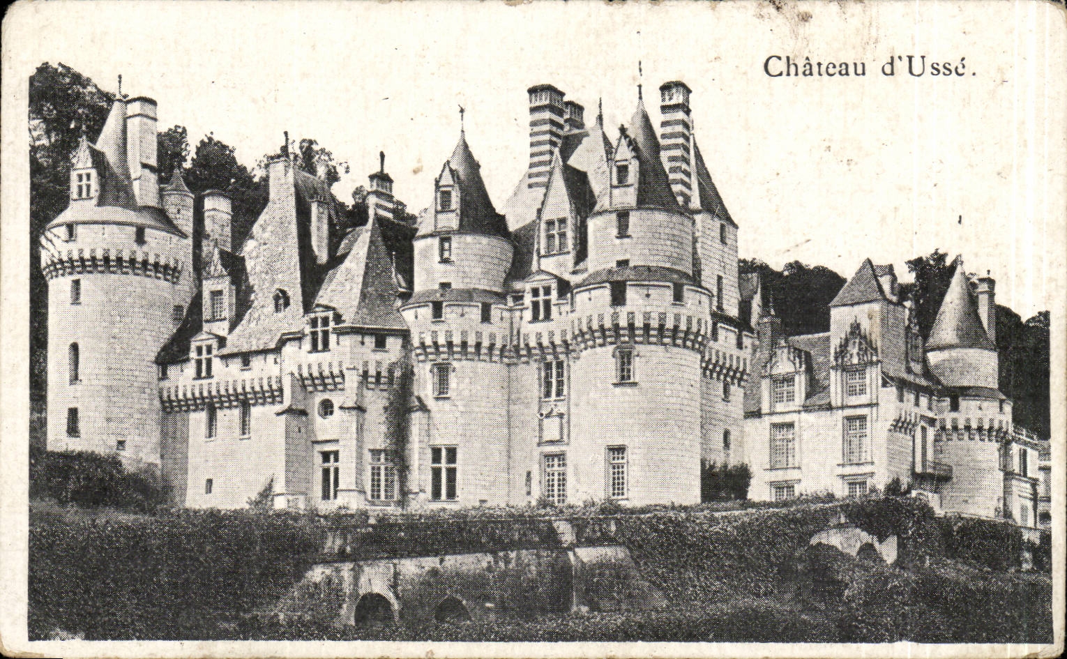 CPA Chateau d'Usse