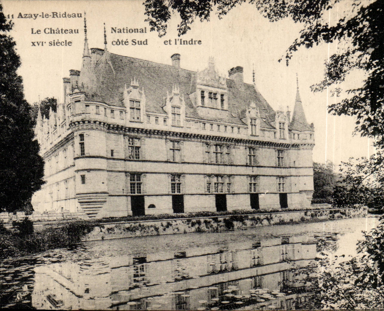 Azay Vorhang CPA das nationale Schloss