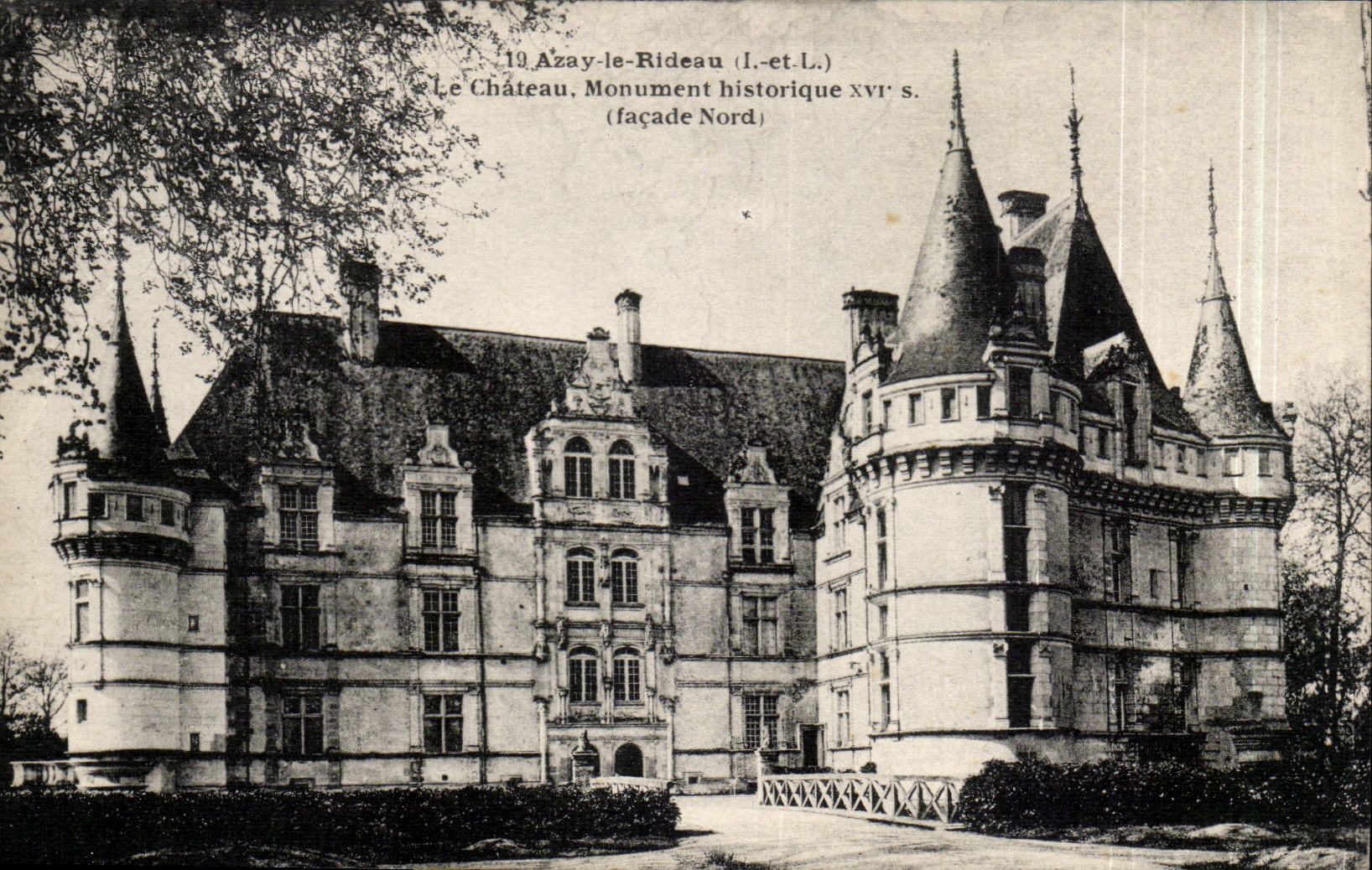 Azay Vorhang CPA das nationale Schloss