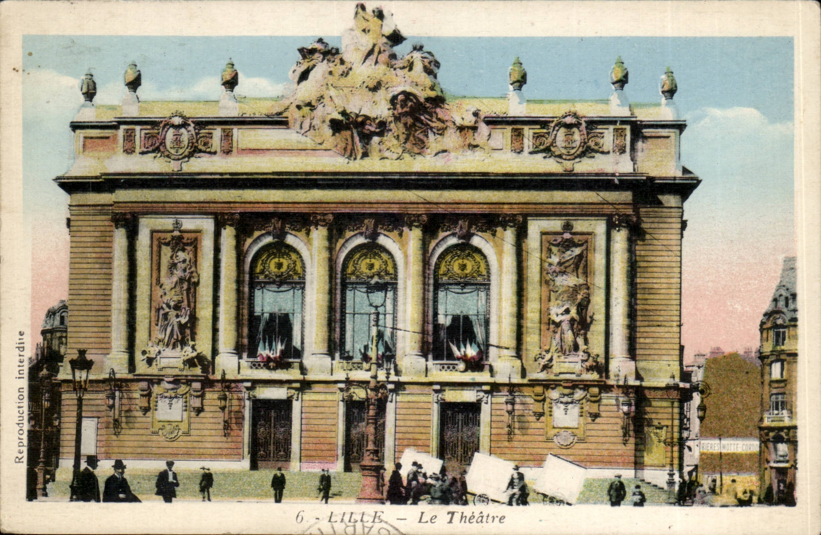 Lille CPA the theater