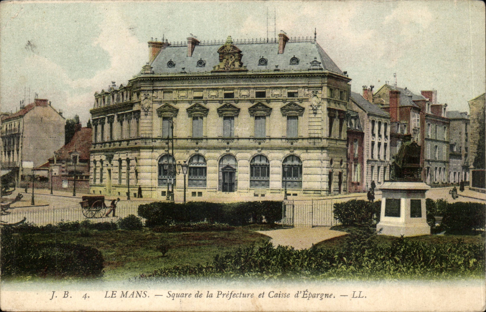 Mans CPA Public garden of the prefecture and Savings bank